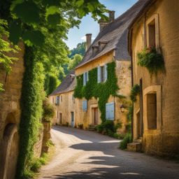 hidden villages of the dordogne - capture the hidden villages of the dordogne, known for their charming stone architecture and picturesque settings. 