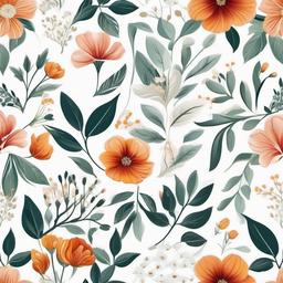 floral white background  