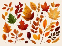 Fall Leaves  clipart