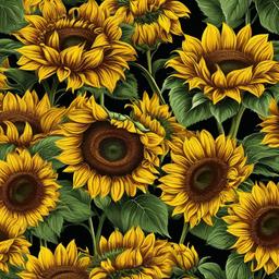 Sunflower Background Wallpaper - flower background sunflower  