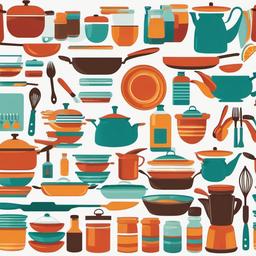 Cooking clipart - kitchen organization tips  vector clipart