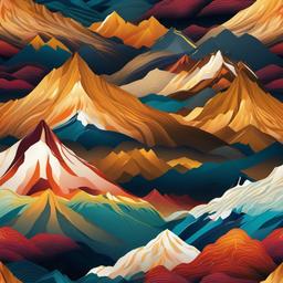 Dual Monitor Wallpaper - Dual-Screen Mountain Landscape  intricate patterns, splash art, wallpaper art