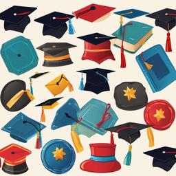 Grad Cap  clipart