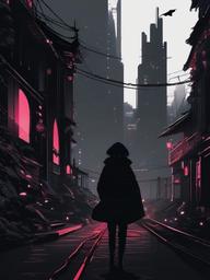 Anime Wallpaper Dark Aesthetic  ,mobile iphone background wallpaper