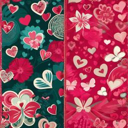 Valentine Background Wallpaper - retro valentine background  