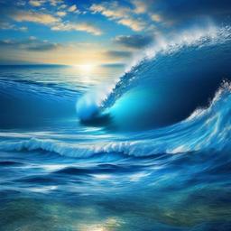 Ocean Background Wallpaper - wallpaper blue sea  