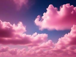 Pink Clouds Background-Light pink with wispy clouds, like a fantasy sky  background wallpaper