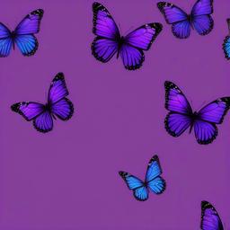 Butterfly Background Wallpaper - aesthetic wallpaper purple butterfly  