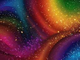 Glitter Rainbow Background  