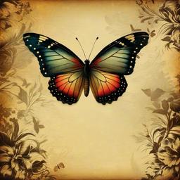 Butterfly Background Wallpaper - vintage butterfly background  