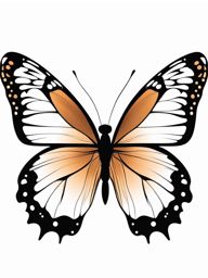 butterfly clipart - a delicate and graceful butterfly. 