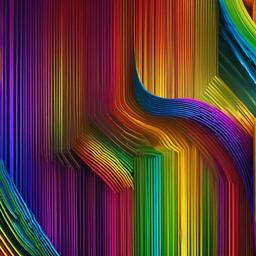 Rainbow Background Wallpaper - rainbow line wallpaper  
