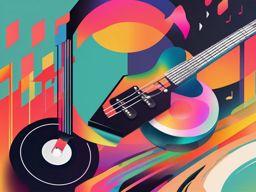 Streaming Music Service clipart - Streaming music service, ,vector color clipart,minimal