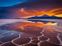 salar de uyuni, bolivia - captures surreal photos during the mirror-like reflection after a rain. 