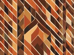 Thanksgiving Wallpaper-A clean, geometric pattern in autumnal colors, creating a modern Thanksgiving aesthetic.  aesthetic background wallpaper