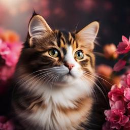 Cat Background Wallpaper - pretty cat wallpaper  