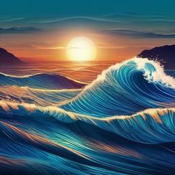 Wave Background Wallpaper - ocean waves wallpaper iphone  