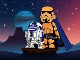 cute star wars wallpaper  ,desktop background wallpaper