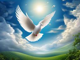 Dove Heaven Background  