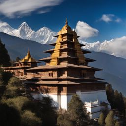 celestial palaces: himalayan temples in the skies 