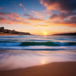 Beach background - bondi beach wallpaper  