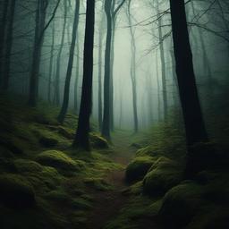 Forest Background Wallpaper - creepy forest backdrop  