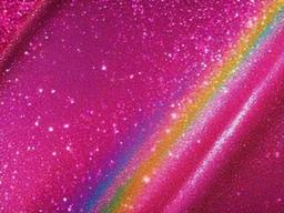 Pink Rainbow Glitter Background  