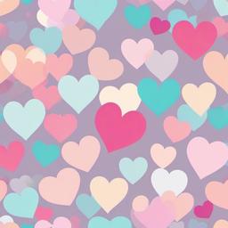 Heart Background Wallpaper - pastel love heart wallpaper  