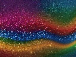 Glitter Background Rainbow  