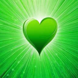 Heart Background Wallpaper - green love heart background  