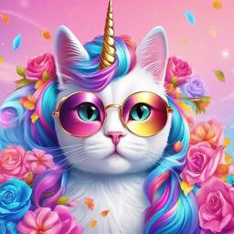 Cat Background Wallpaper - unicorn cat wallpaper  