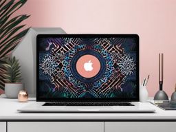 Wallpaper for Laptop - Craft a productive workspace with a sleek and stylish laptop wallpaper that elevates your digital experience.  intricate patterns, splash art, wallpaper art