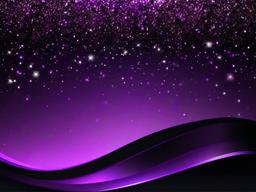 Purple And Black Glitter Background  