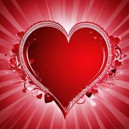 Heart Background Wallpaper - heart with red background  