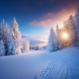 Snow Background Wallpaper - snowy winter background  