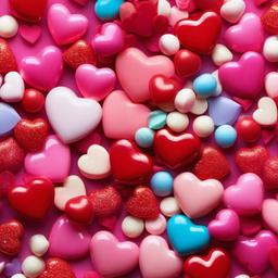 Valentine Background Wallpaper - valentine's day candy background  