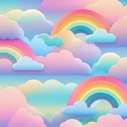 Rainbow Background Wallpaper - pastel rainbow wallpaper aesthetic  