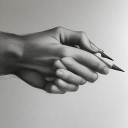 pencil drawings of hands  minimal rough sketch scribbles,doodles,black and white