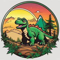 tree star land before time tattoo  simple vector color tattoo