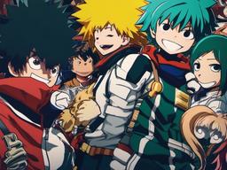 My Hero Academia Wallpaper Cute - MHA characters with a cute twist  ,desktop background wallpaper