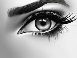 easy sketch of eyes  minimal rough sketch scribbles,doodles,black and white