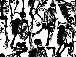 Black Skeleton Wallpaper  ,desktop background wallpaper