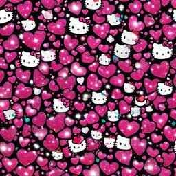 Glitter background - hello kitty glitter wallpaper  