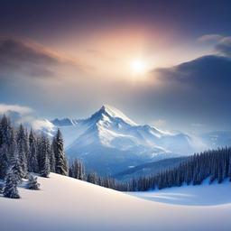 Snow Background Wallpaper - snow background mountain  