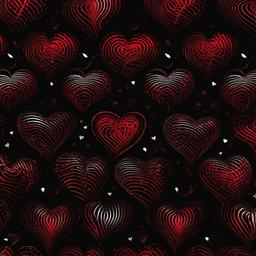 Heart Background Wallpaper - black background with red heart  