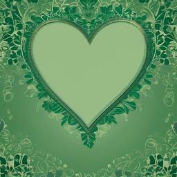 Heart Background Wallpaper - sage green heart wallpaper  