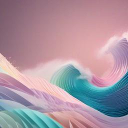 Wave Background Wallpaper - pastel wave wallpaper  