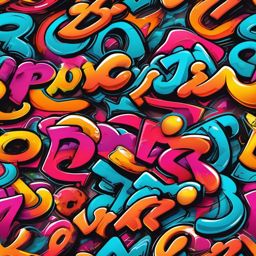 Colorful graffiti wall art top view, product photoshoot realistic background, hyper detail, high resolution