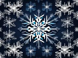 Winter Snowflake Wallpaper  