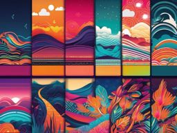 Desktop Backgrounds - Variety of Scenic Desktop Options wallpaper splash art, vibrant colors, intricate patterns